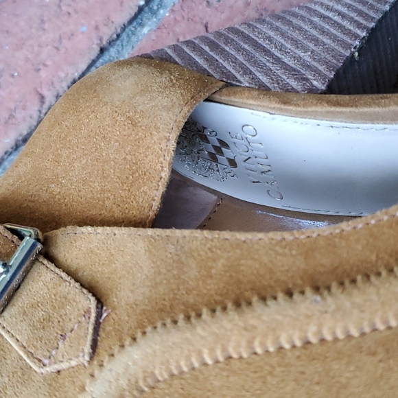 VC suede peep toe heels- sz. 9.5 - Picture 5 of 8